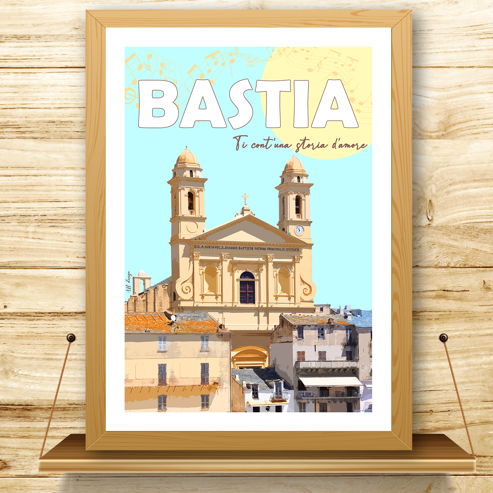 présentation affiche bastia cathédrale saint-jean-baptiste
