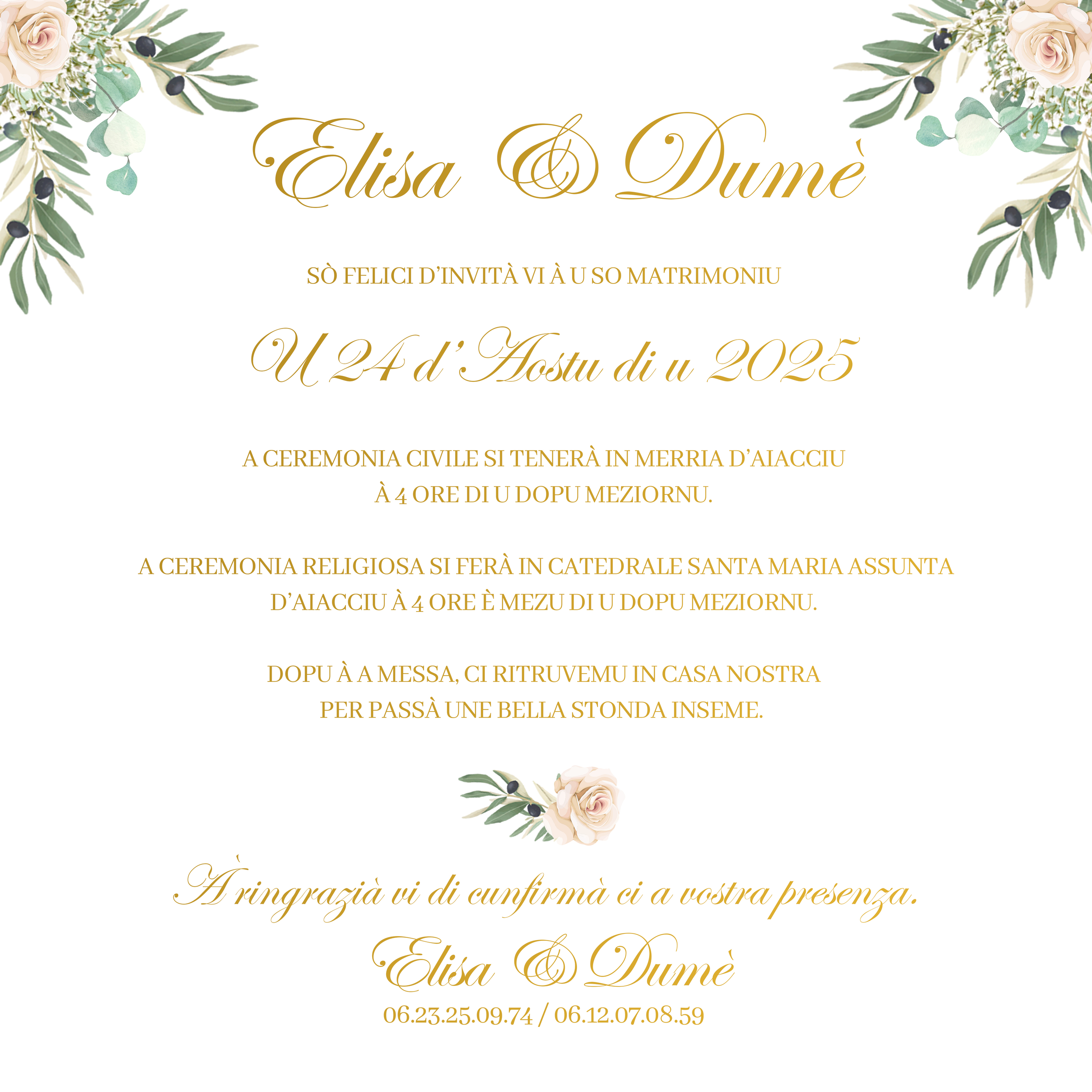 FP mariage couronne olivier eucalyptus rose nude verso