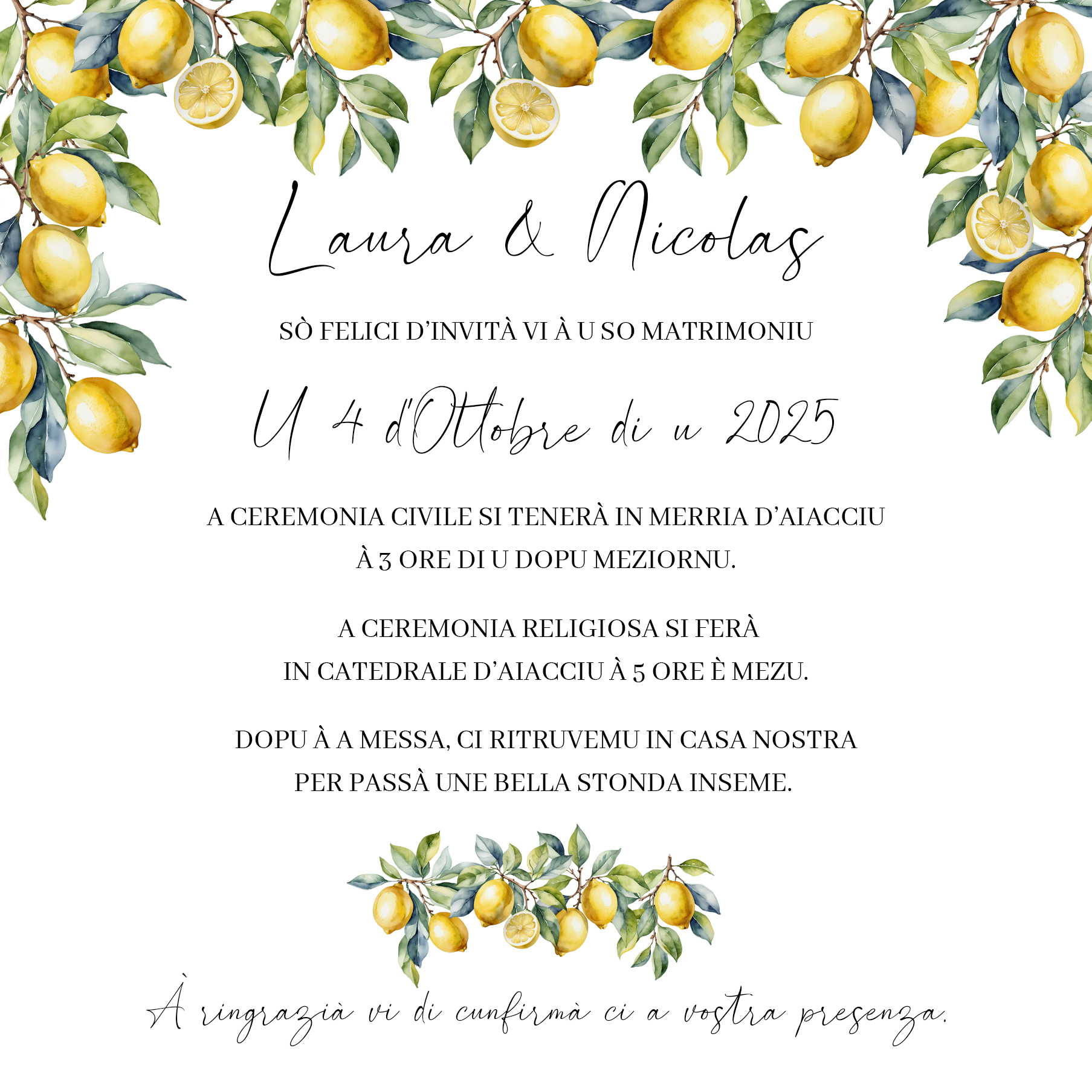 fp mariage couronne citrons verso