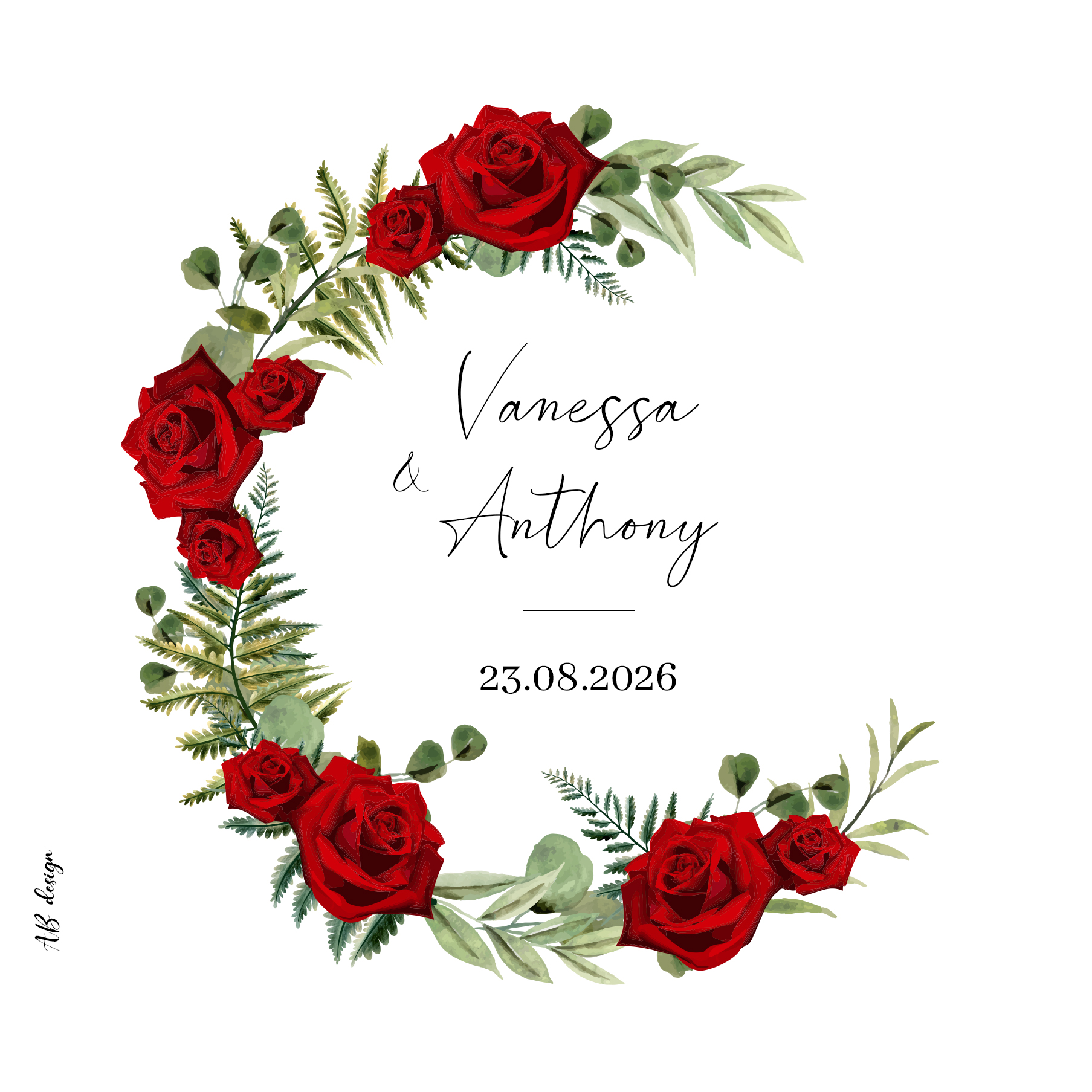 fp mariage couronne roses rouges recto