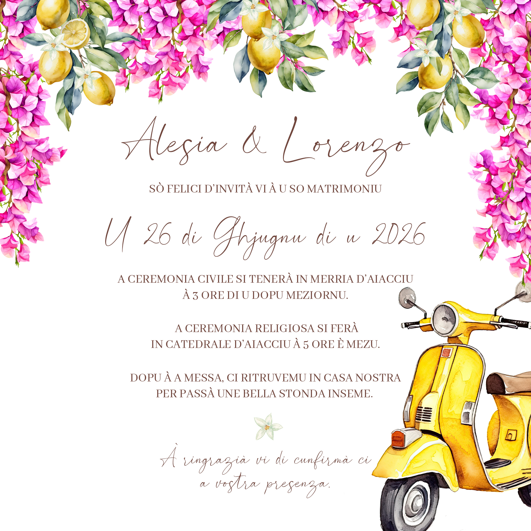 FP mariage italie bougainvillier citrons pouilles verso