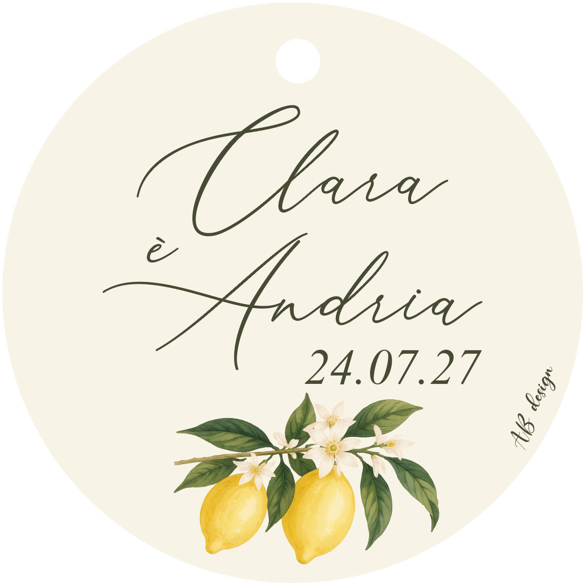 éti mariage dolce vita citron + rayures vertes