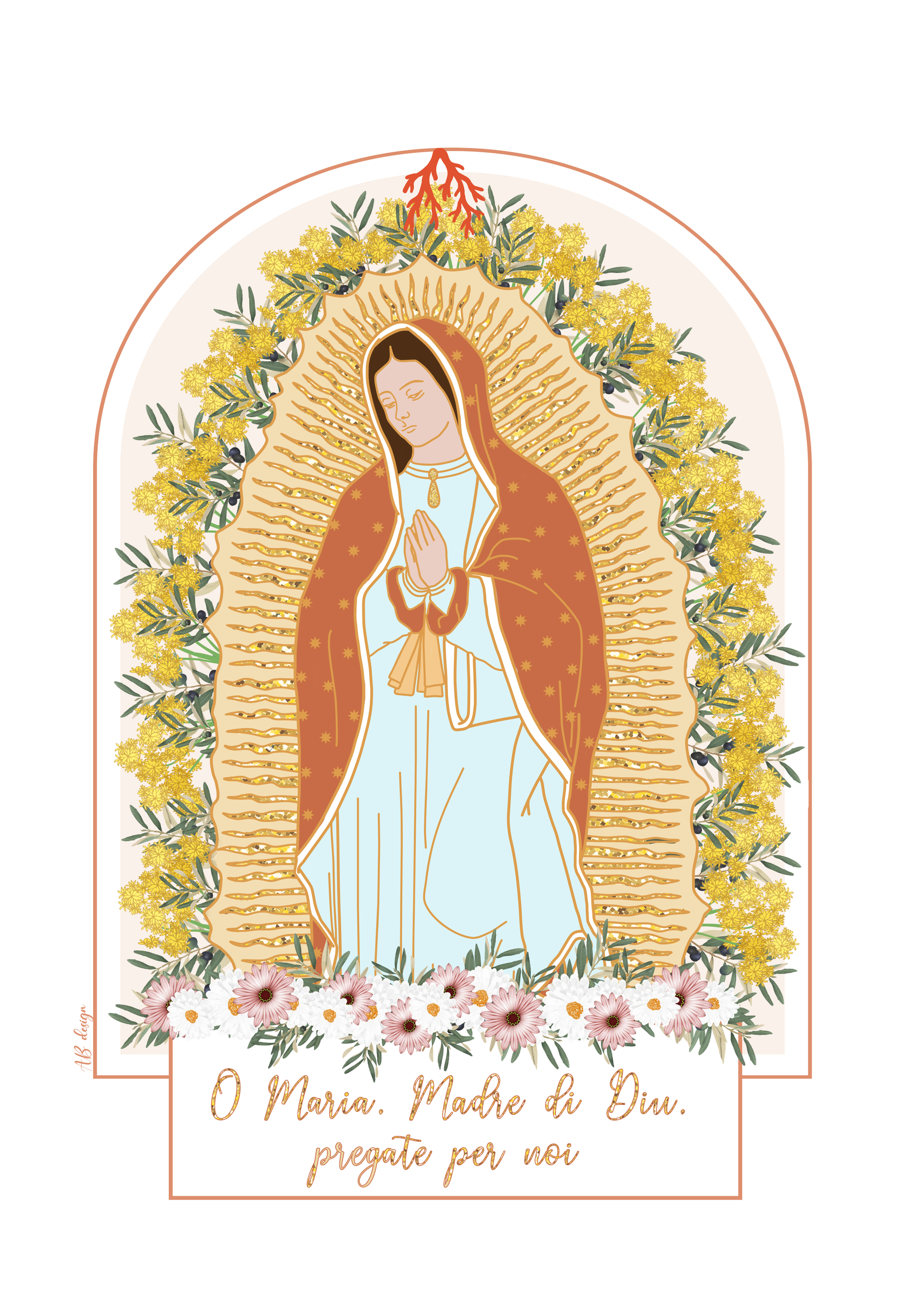 affiche vierge marie madonuccia