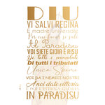 affiche A3 Diu vi salvi regina + vierge