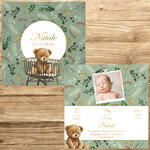 présentation FP naissance couffin nounours + noel