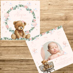 présentation FP naissance nounours eucalyptus pivoines rose montgolfière