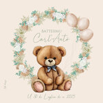 FP Baptême nounours + euca feuilles de palme hortensia gypso ballon beige recto
