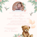 FP Baptême nounours + euca gypso pivoines roses verso
