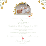 fp baptême couronne immortelle + épingle porte bonheur verso