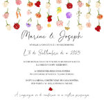 fp mariage rideau fleurs suspendues verso