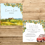 présentation FP mariage italie val d'orcia toscane citrons + raisin