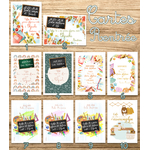 cartes a5 rentrée présentation