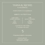 FP mariage initiales pantone vert sauge verso