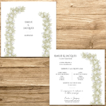 présentation FP mariage arche gypso roses blanches