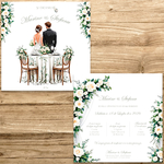 présentation FP mariage table d'honneur + mariés