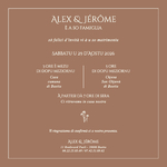 FP mariage initiales pantone mocha mousse verso