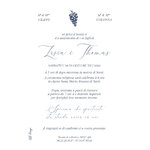 FP mariage vignes monochrome bleu 12,5x17,8 verso