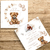 présentation fp baptême nounours couronne fleurs séchées
