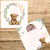 présentation fp baptême nounours couronne euca pivoine roses gypso