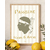 présentation cadre dolce vita tete de maure rayures beige