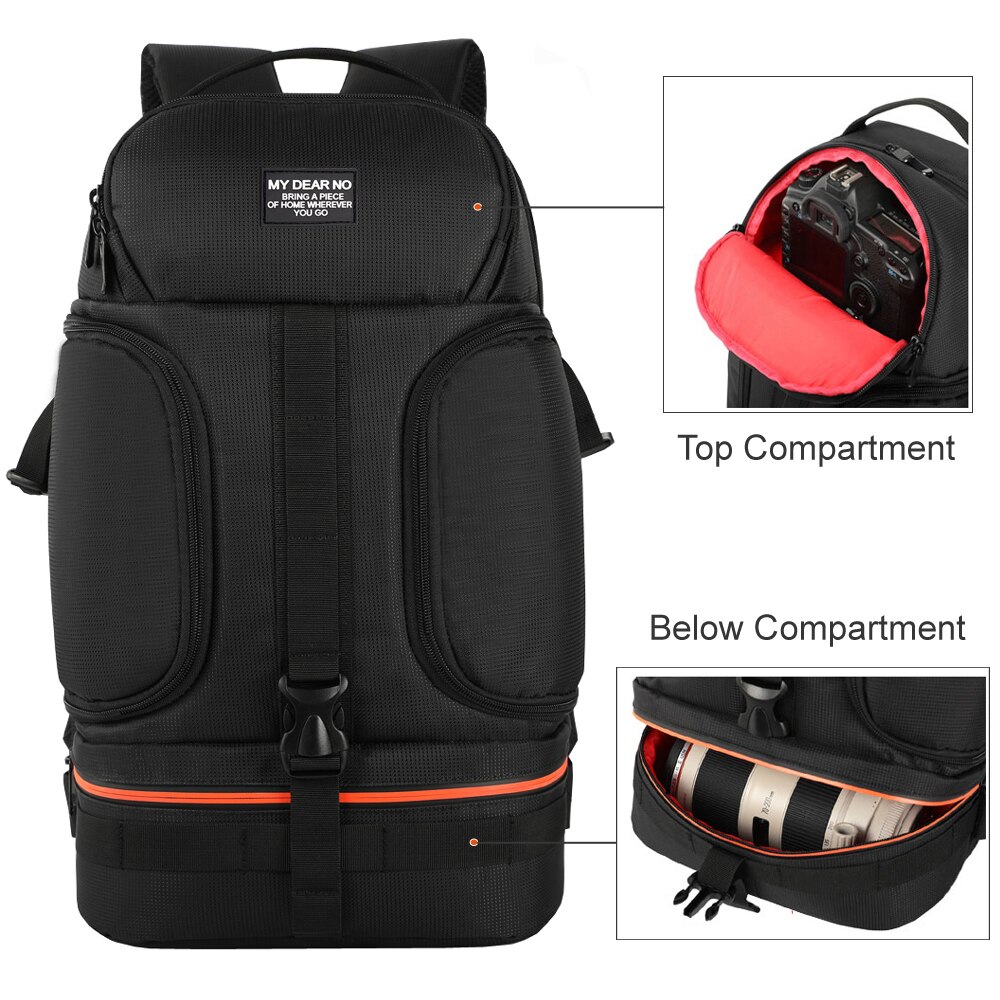 Sac-dos-tanche-pour-cam-ra-vid-o-et-PC-portable-avec-emplacement-pour-tr-pied