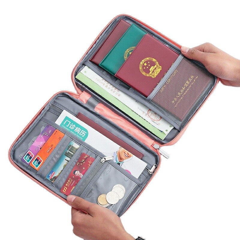 Couverture-de-passeport-de-voyage-porte-passeport-tanche-multifonctionnel-organisateur-de-documents-d-identit-accessoires-pour