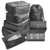 Sacs-de-Rangement-de-Voyage-Ensemble-de-8-Pi-ces-Valise-Etuis-Emballage-Organisateur-de-Bagages
