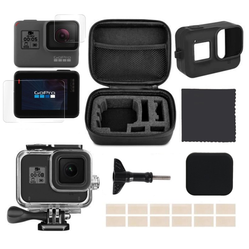 Kit 23 accessoires GoPro Hero 5 / Hero 6 / Hero 7 - VIDEO/Vlog