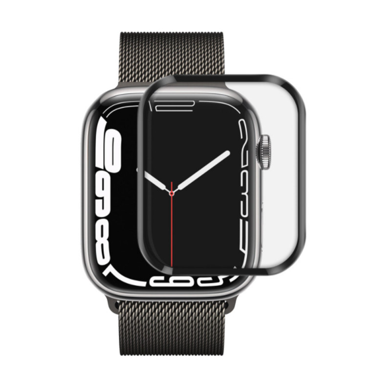 film-verre-trempe-contour-noir-apple-watch-serie-7-45-mm