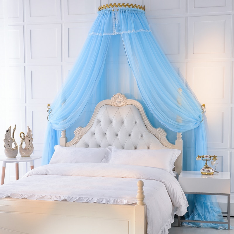 Crown Bed Canopy | Sky Blue