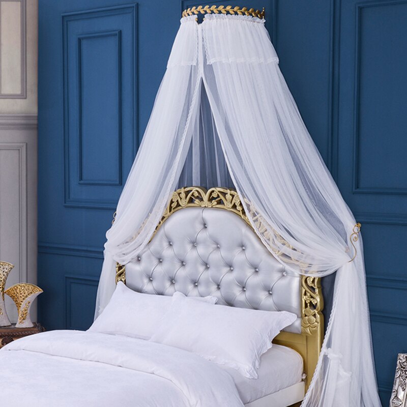 Crown Bed Canopy | White