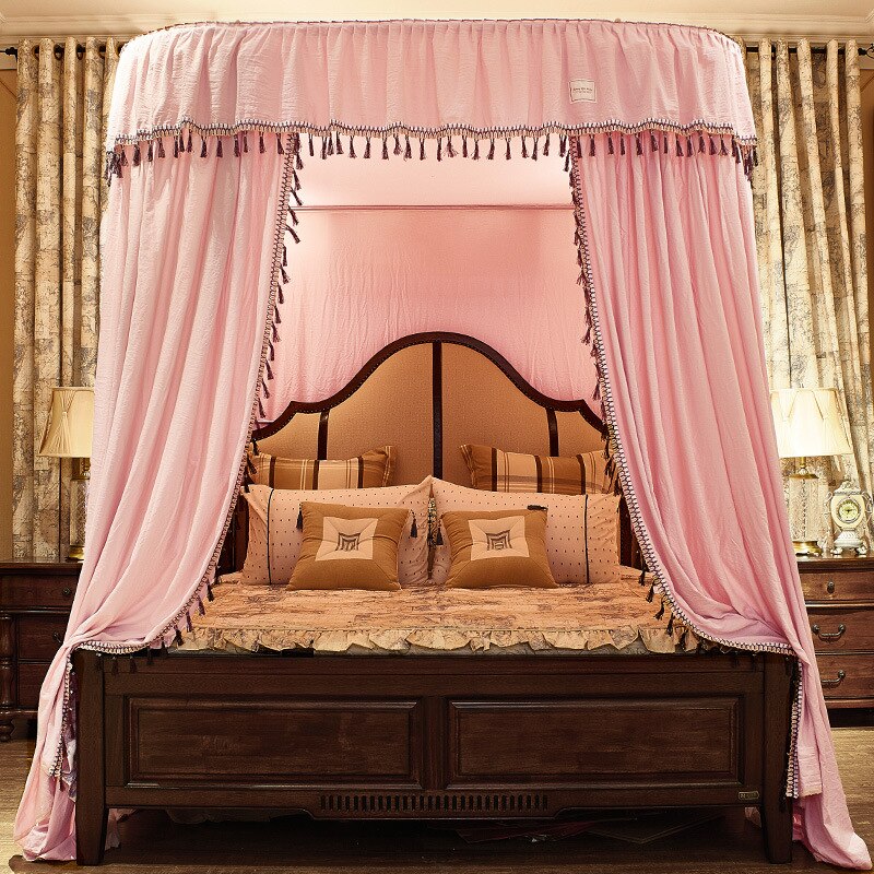 Adult Canopy Bed | Renaissance Pink
