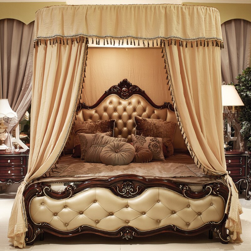 Adult Canopy Bed | Renaissance Beige