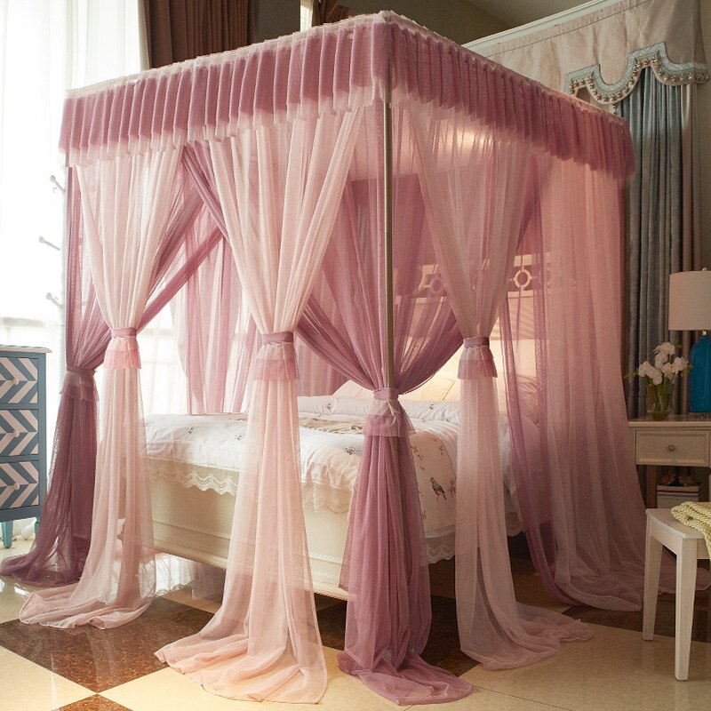 Adult Canopy Bed | Purple Concerto
