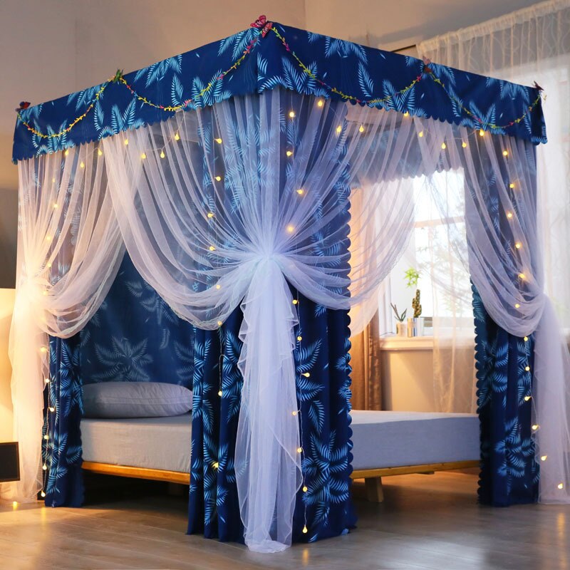 Kid\'s Canopy Bed | Blue Jungle