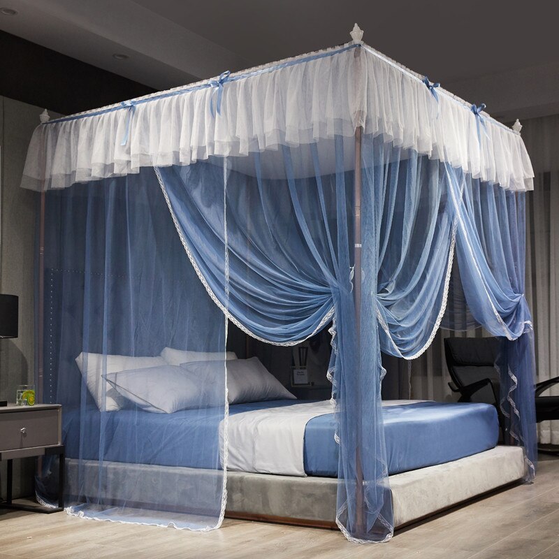 Adult Canopy Bed | Atlantic Blue