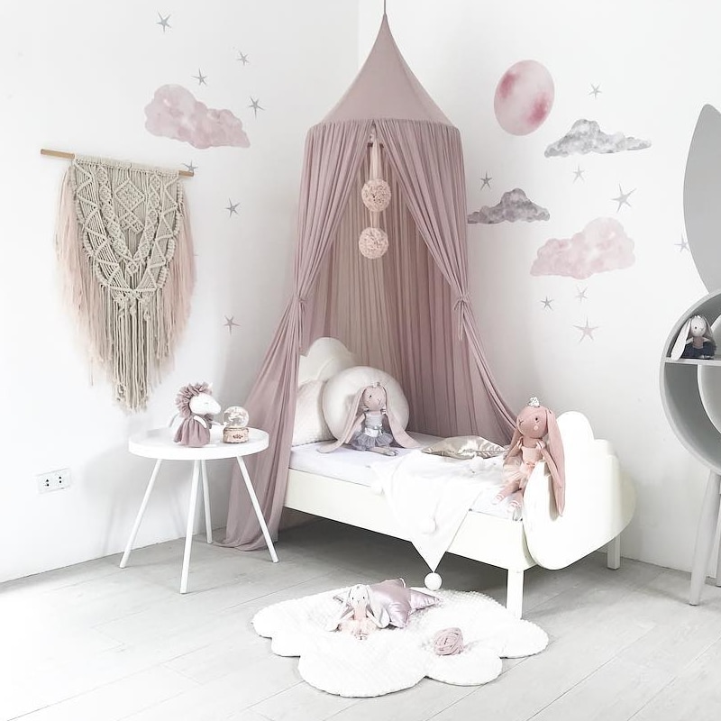 Baby Bed Canopy | Pastel