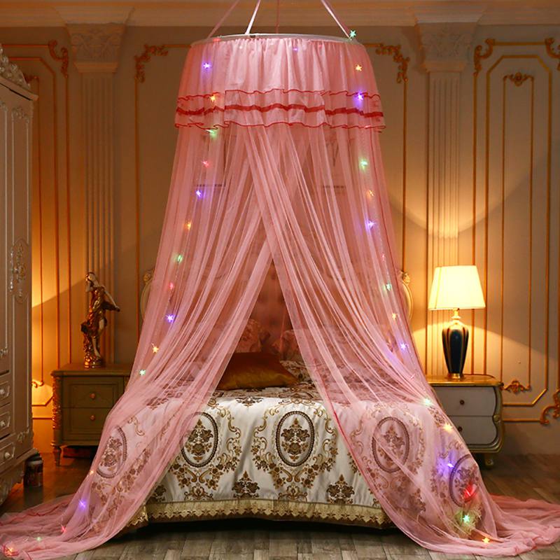 Adult Bed Canopy | Bright Pink