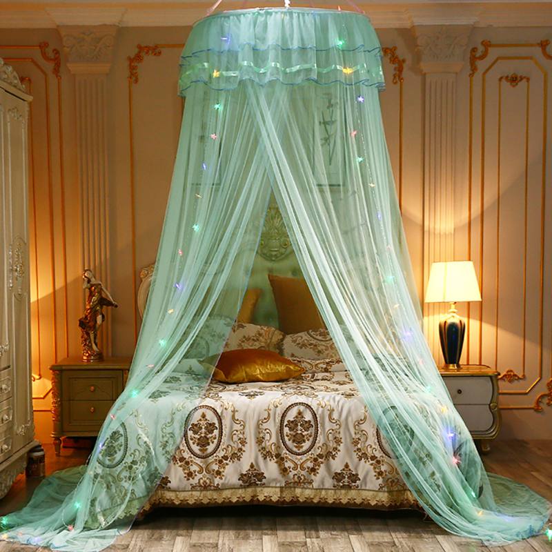 Turquoise deals bed canopy