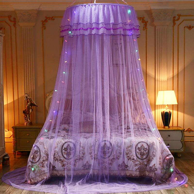 Adult Bed Canopy | Bright Purple