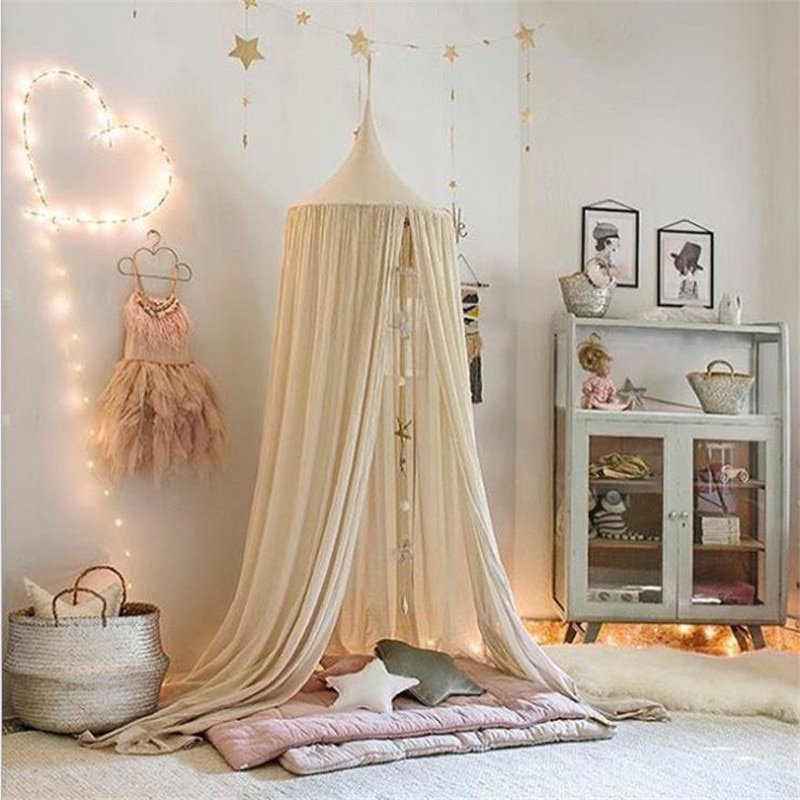 Baby Bed Canopy | Sand Colour