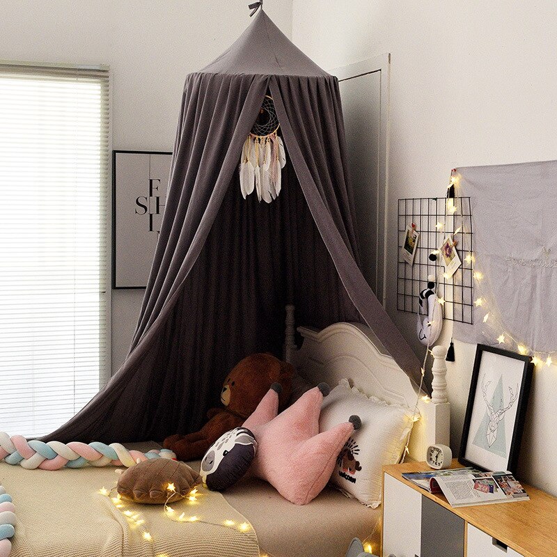 Baby Bed Canopy | Castle Grey