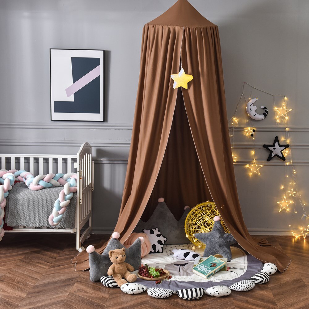 Baby Bed Canopy | Brownish Brown