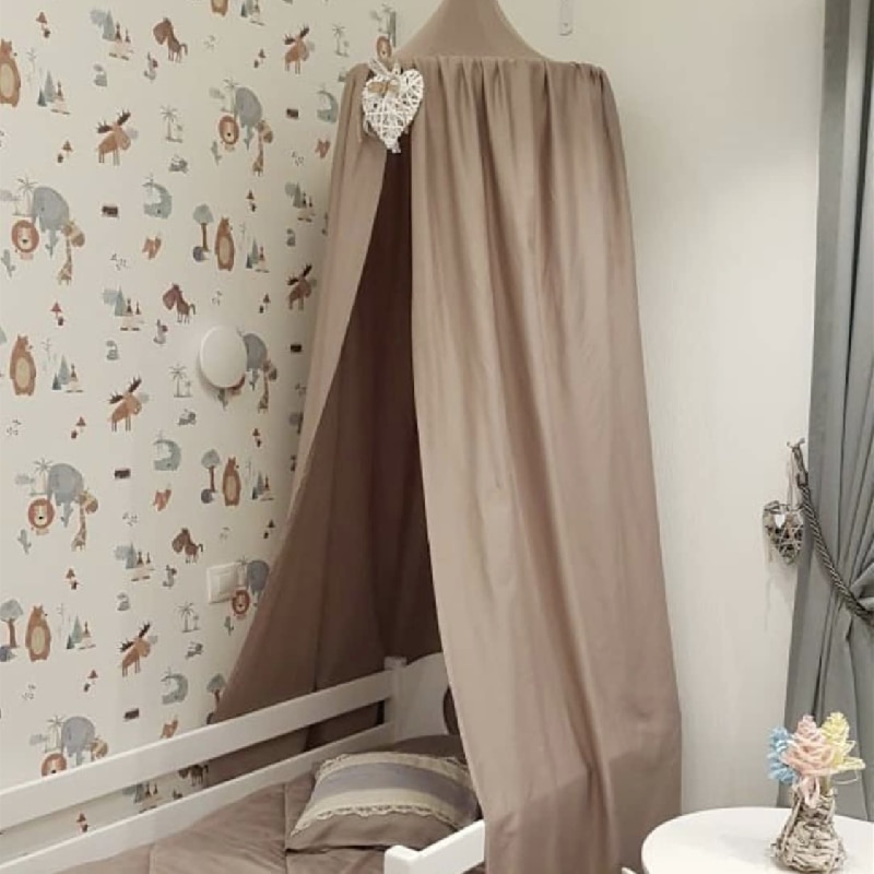 Baby Bed Canopy | Clay Brown