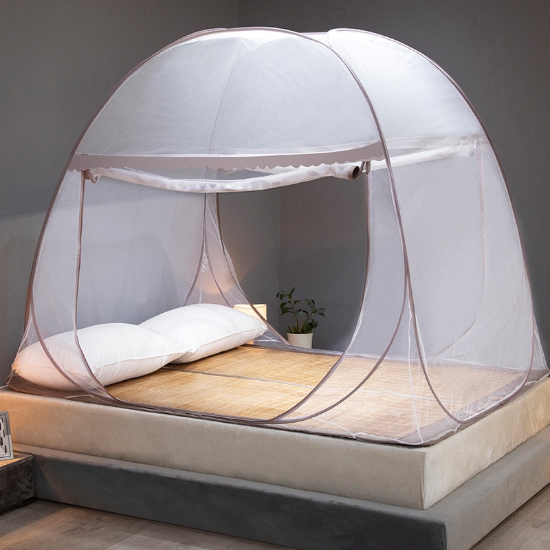 Mosquito Net Double Bed | Beige