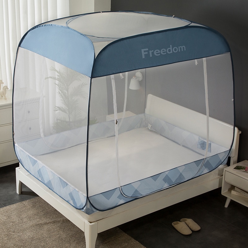 Bed Mosquito Net Double Bed | Large Model Military Blue