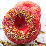 fraise  banane donut
