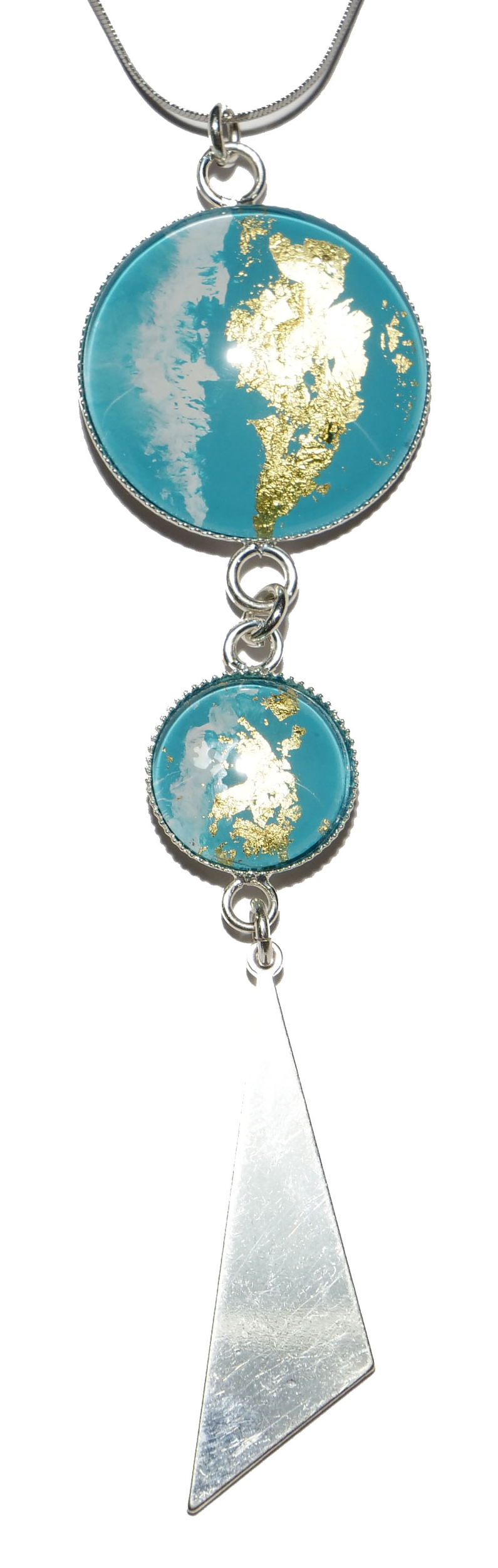 Or bleu clair