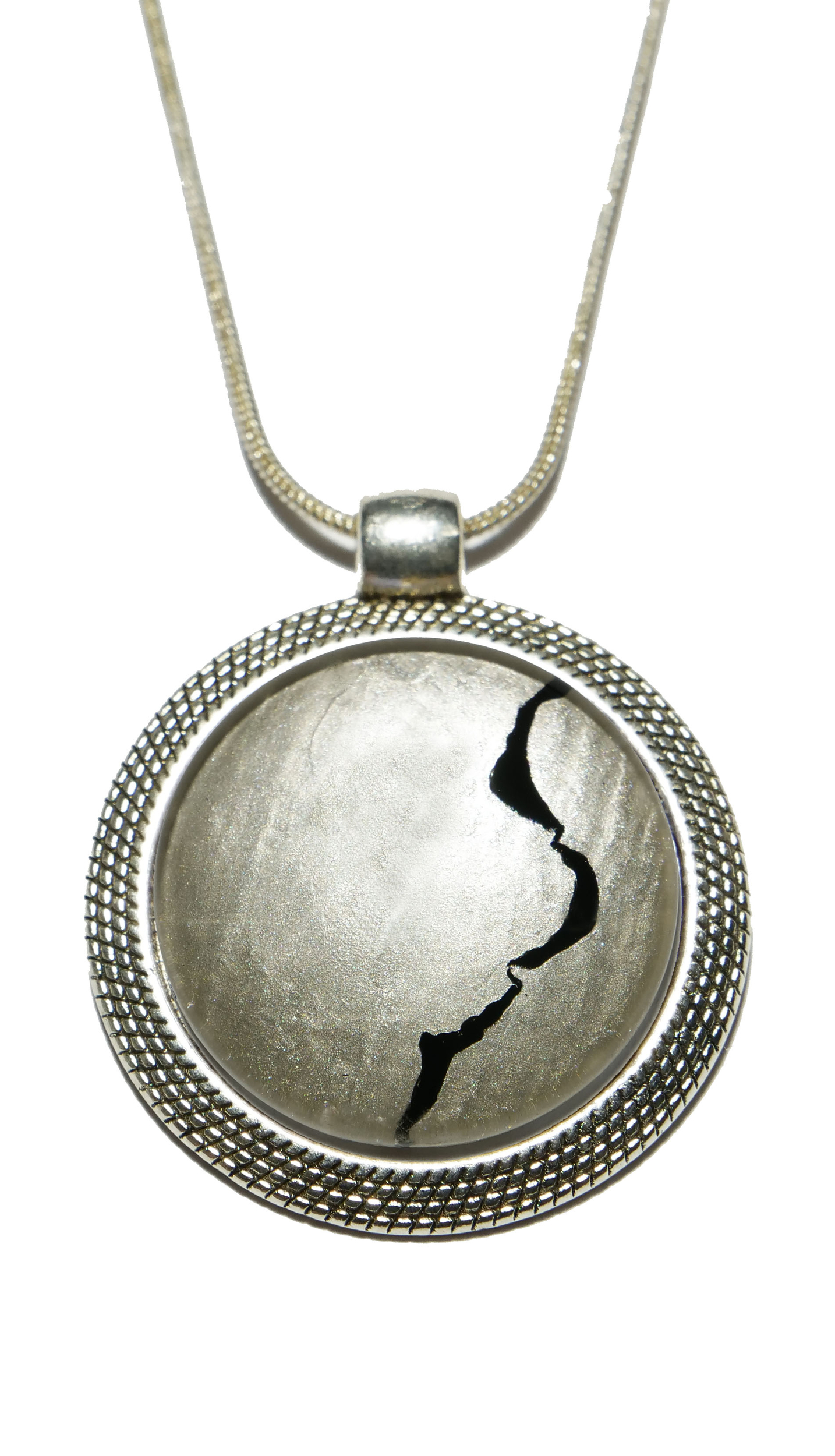 Collier Bohème argent~cuivre