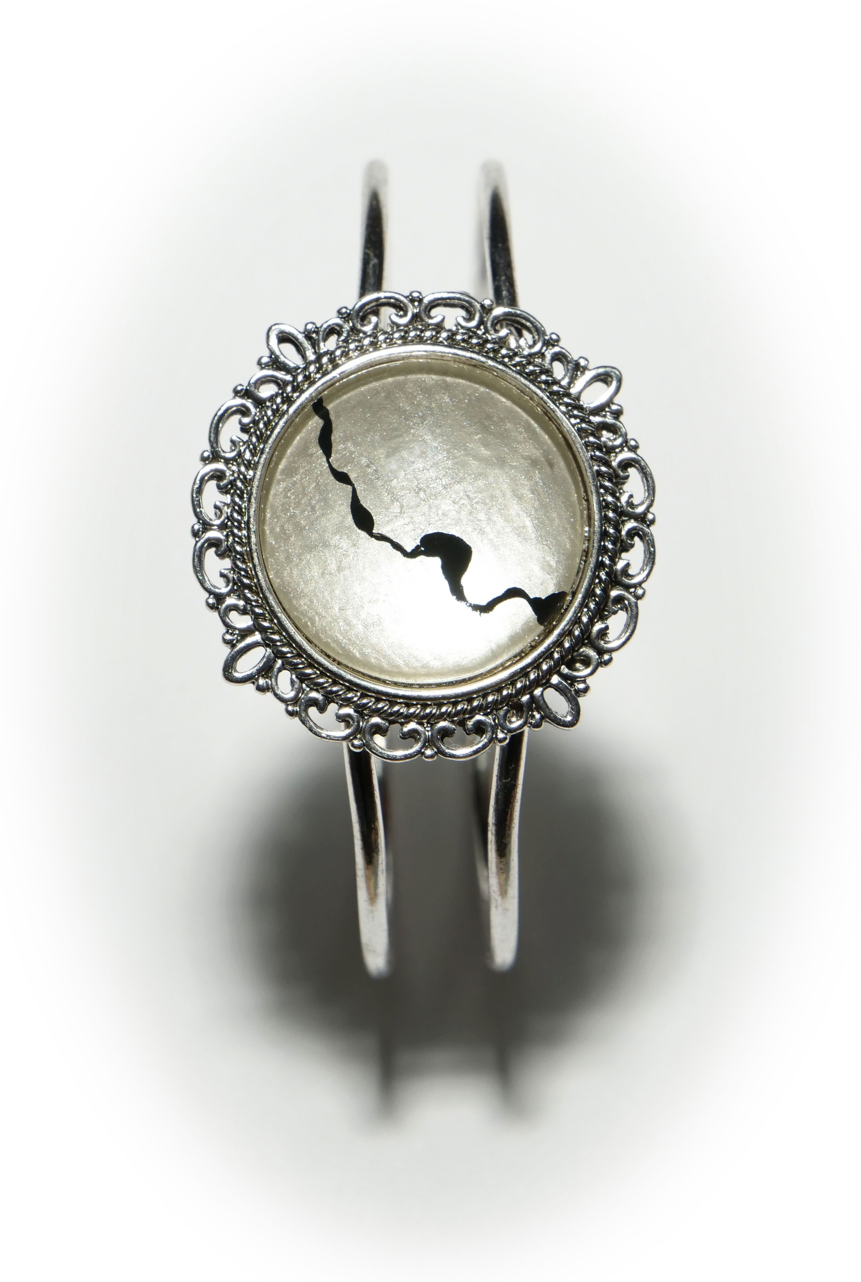 Bracelet Fermoir argent~cuivre